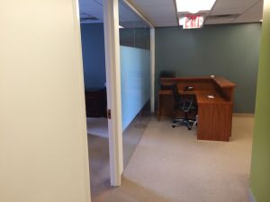 90 Broad Street Office Space - Glass Office and Bullpen