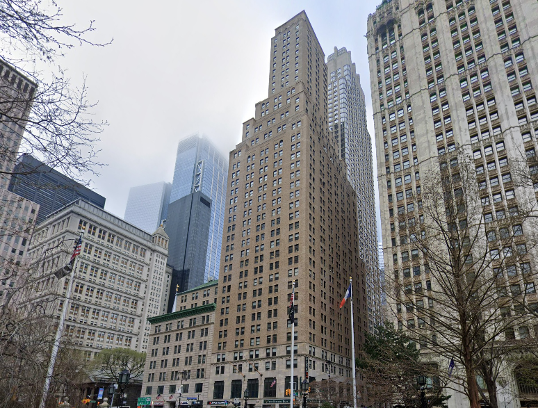 The Transportation Building, 43-story building offering commercial space at 225 Broadway, NYC