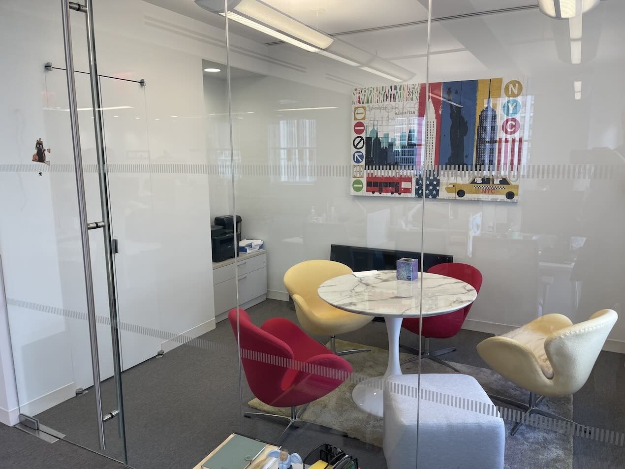 630 Fifth Avenue Office Space - Small Meeting Room