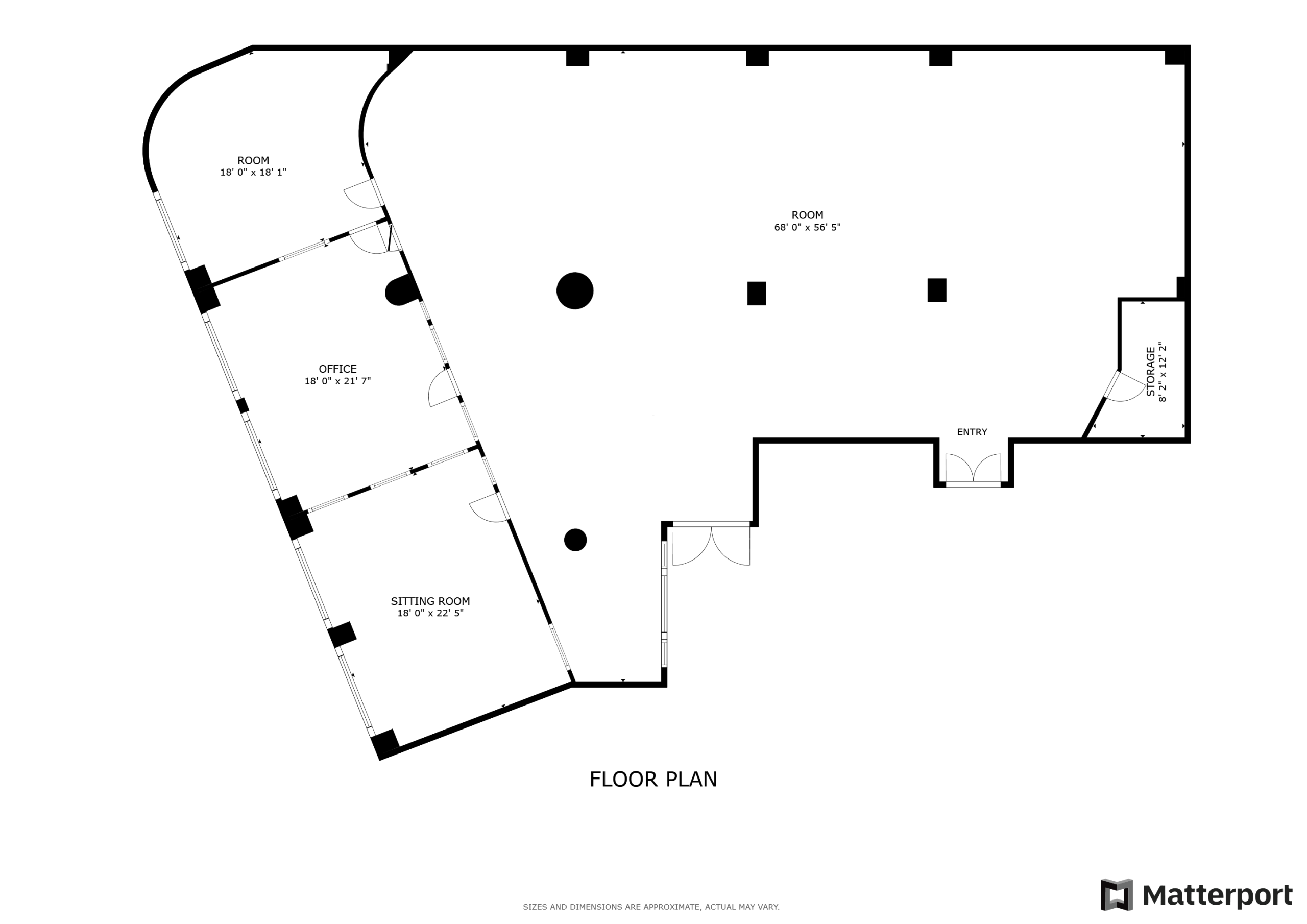 1220 Broadway Office Space - Floorplan