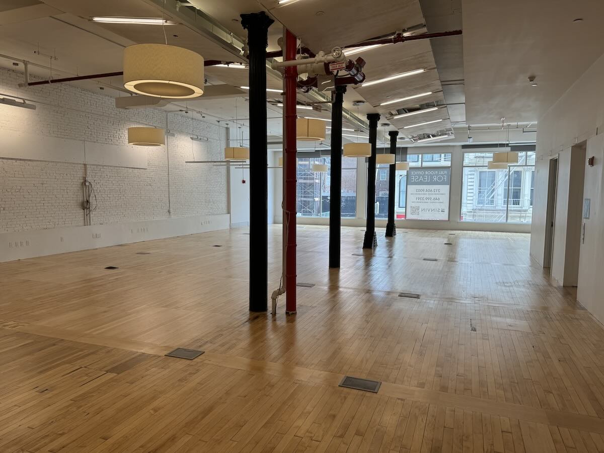 commercial space at 451 Broadway with